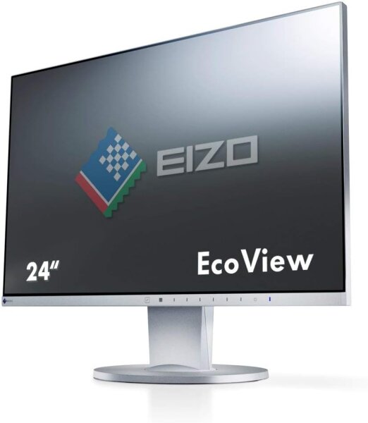 EIZO FlexScan EV2455-GY 24,1" IPS WUXGA Monitor | 1920×1200 | DP/HDMI/DVI/VGA | USB | Lichtgrau