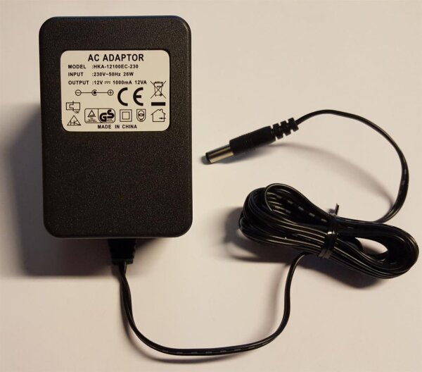 HONG KWANG HKA AC Adapter-12100EC-230 /12V 1A
