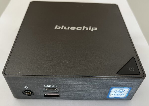 BlueChip Mini NUK PC Intel i3-6100U 8GB RAM 128GB SSD Windows 11 Pro