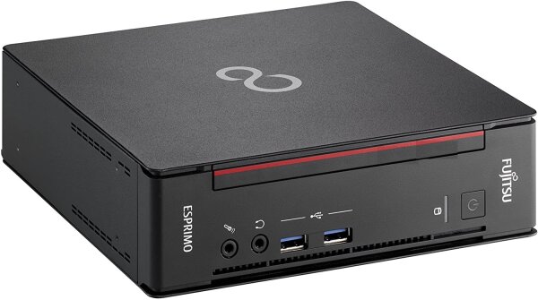 Fujitsu Computer Q558 Mini PC Intel i3-8100 8GB RAM 256GB SSD NVMe  m.2 Windows 11 Pro