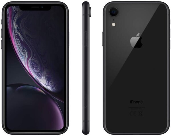 Apple iPhone XR -- A2105 schwarz 64 GB ohne Simlock ohne Vertrag