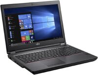 Fujitsu Laptop Celsius H780 Notebook 15,6" Full-HD Display HD-Webcam Intel Core i7-8750H 32GB RAM 256GB m.2 SSD Windows 11 Professional