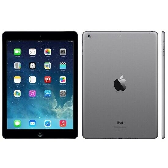 Apple iPad Air 1. Gen. 32GB, WLAN + Cellular (Entsperrt), 24,64 cm, (9,7 Zoll) spacegrau