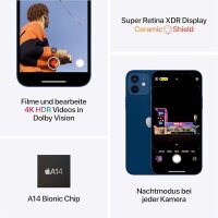 Apple iPhone 12 schwarz 64GB SIM-FREE ohne Vertrag A2403 sehr gut