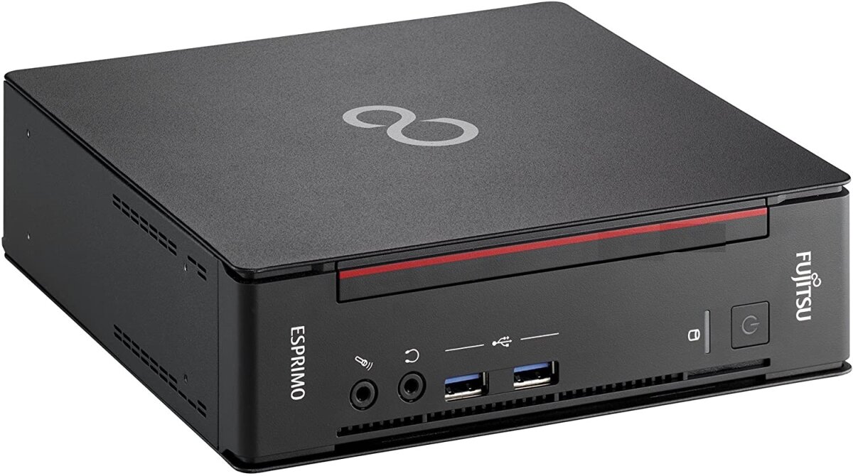 Fujitsu Computer Q558 Mini PC Intel i3-8100 16GB RAM 256GB SSD